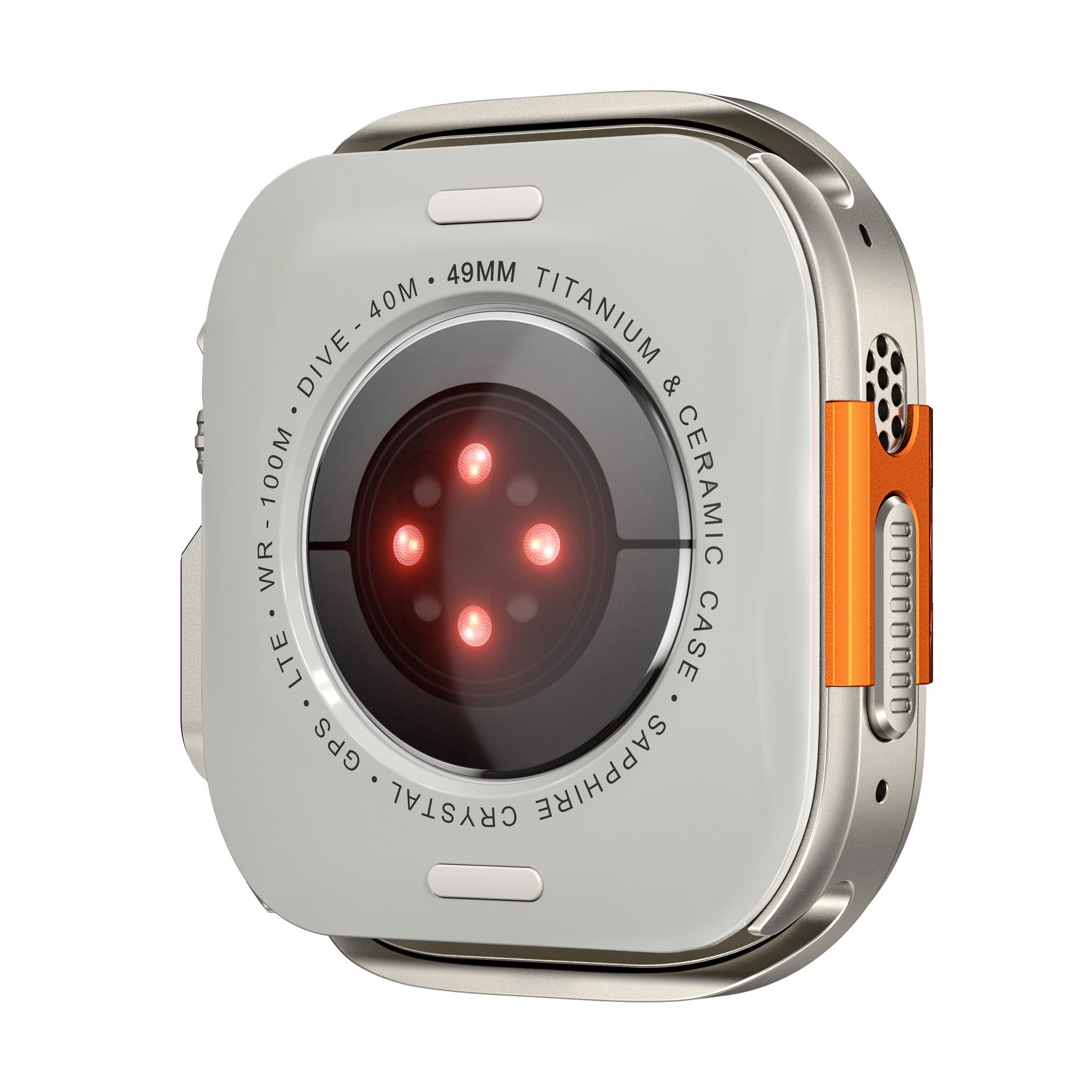 Apple Watch Zinc Alloy Electroplated Protective Case