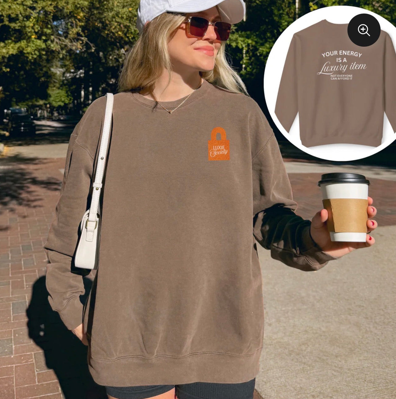 Your Energy Is a Luxury Sweatshirt