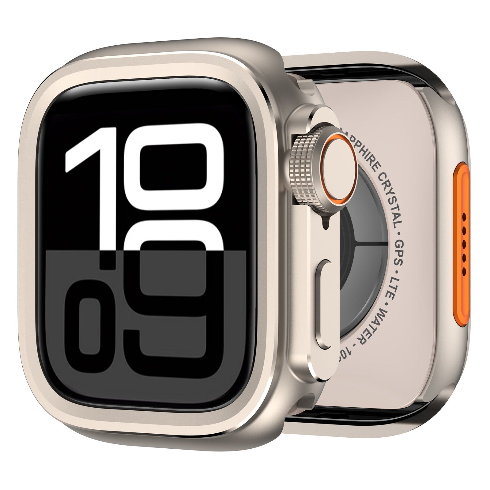 Turn-To-Ultra Dedicated Metal Watch Case For Apple Watch, A Protective Case For Watches