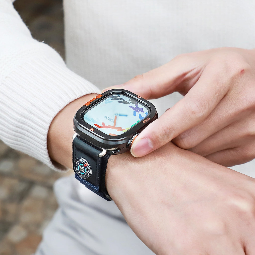 Apple Watch Zinc Alloy Electroplated Protective Case