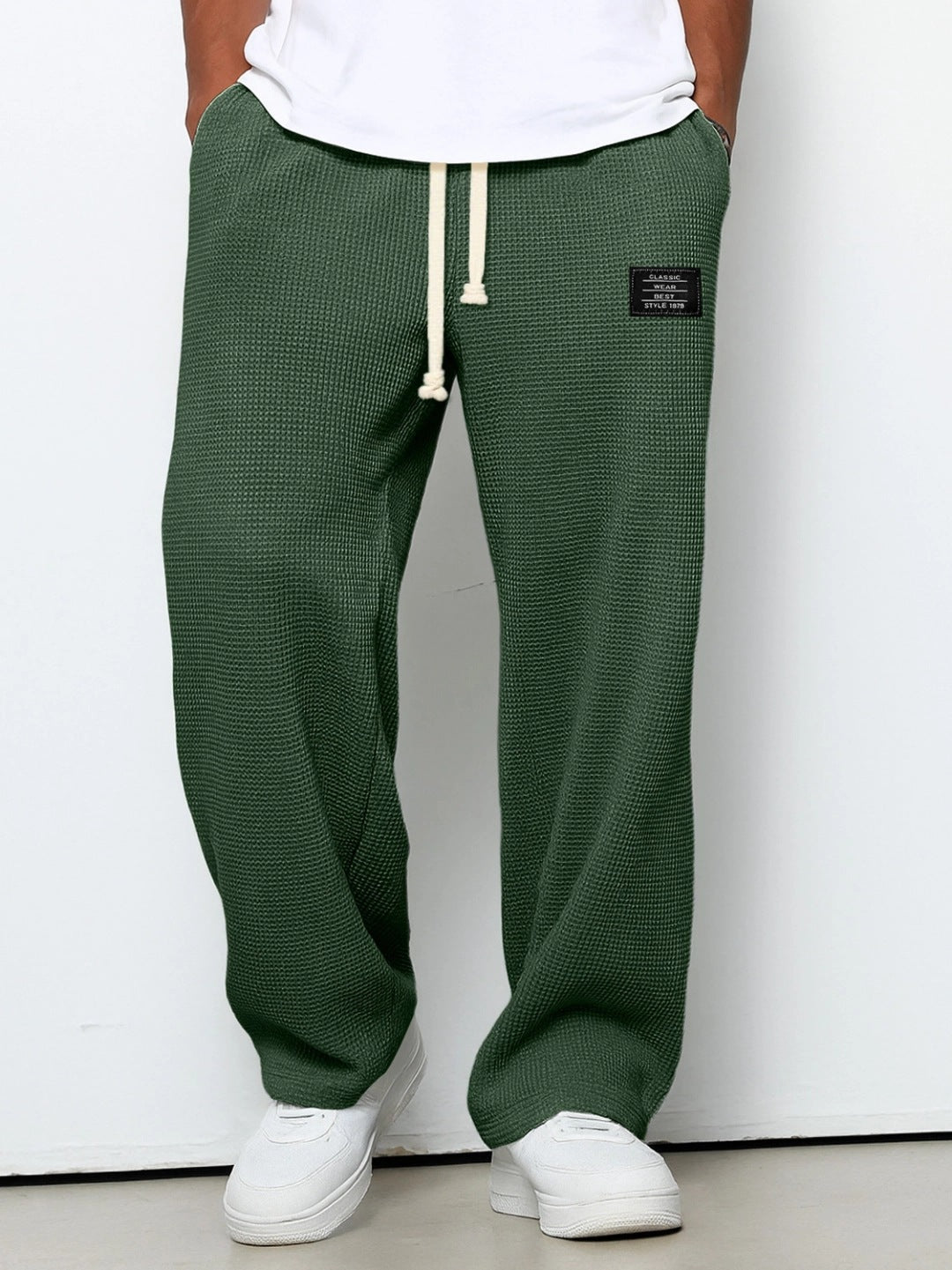 Waffle Straight Pants - Granted Quality 