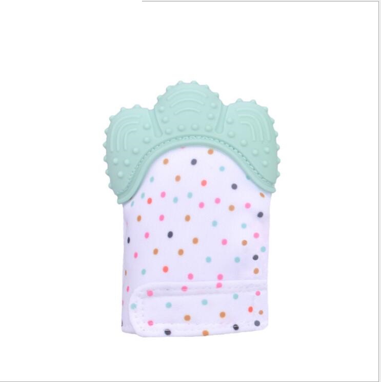 Anti-bite silicone molar gloves