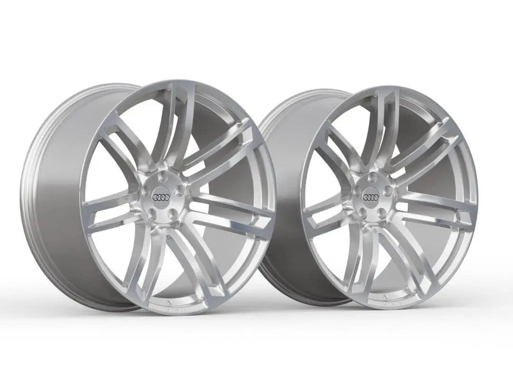 Set of Forged Audi "RS Twin-Spoke" Style Wheels - Granted Quality 