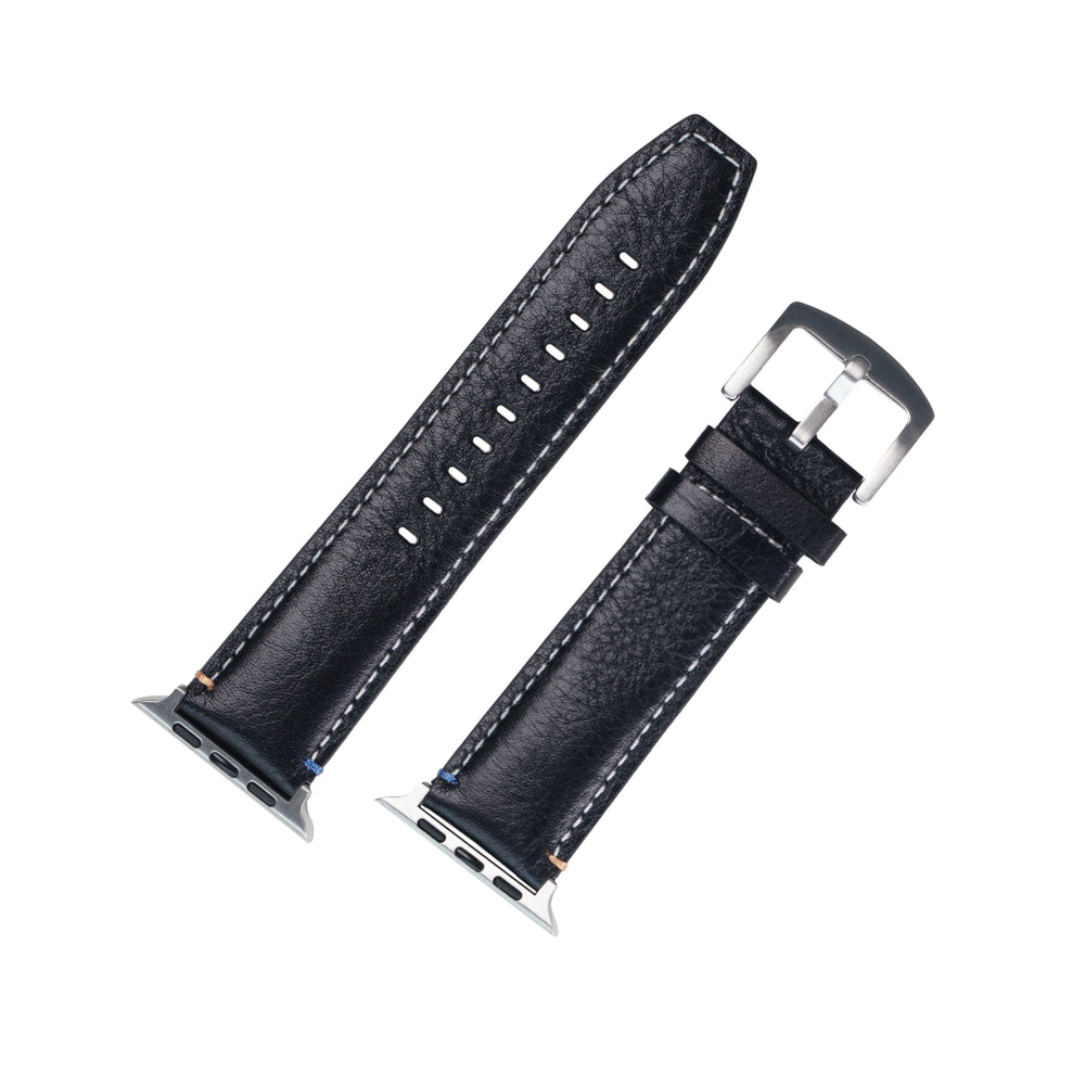 Leather Band for Apple Watch | Dual-Layer Nubuck Comfort
