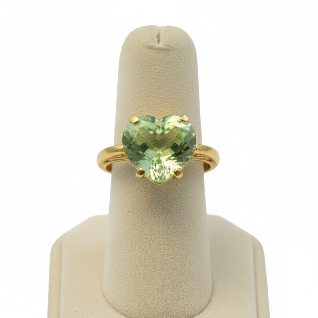 "Cherished Memories" Heart Cut Ring Large 10mm - Granted Quality 