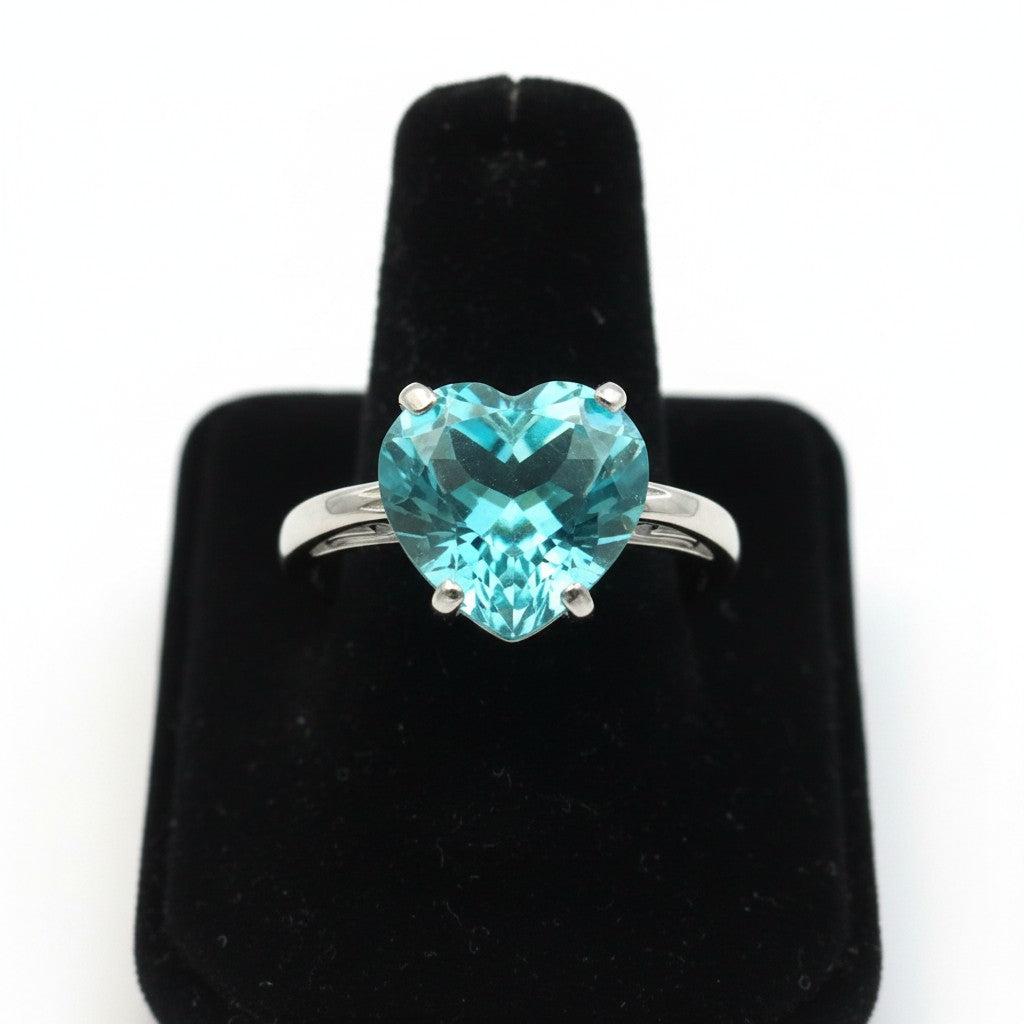 "Cherished Memories" Heart Cut Ring Large 10mm - Granted Quality 