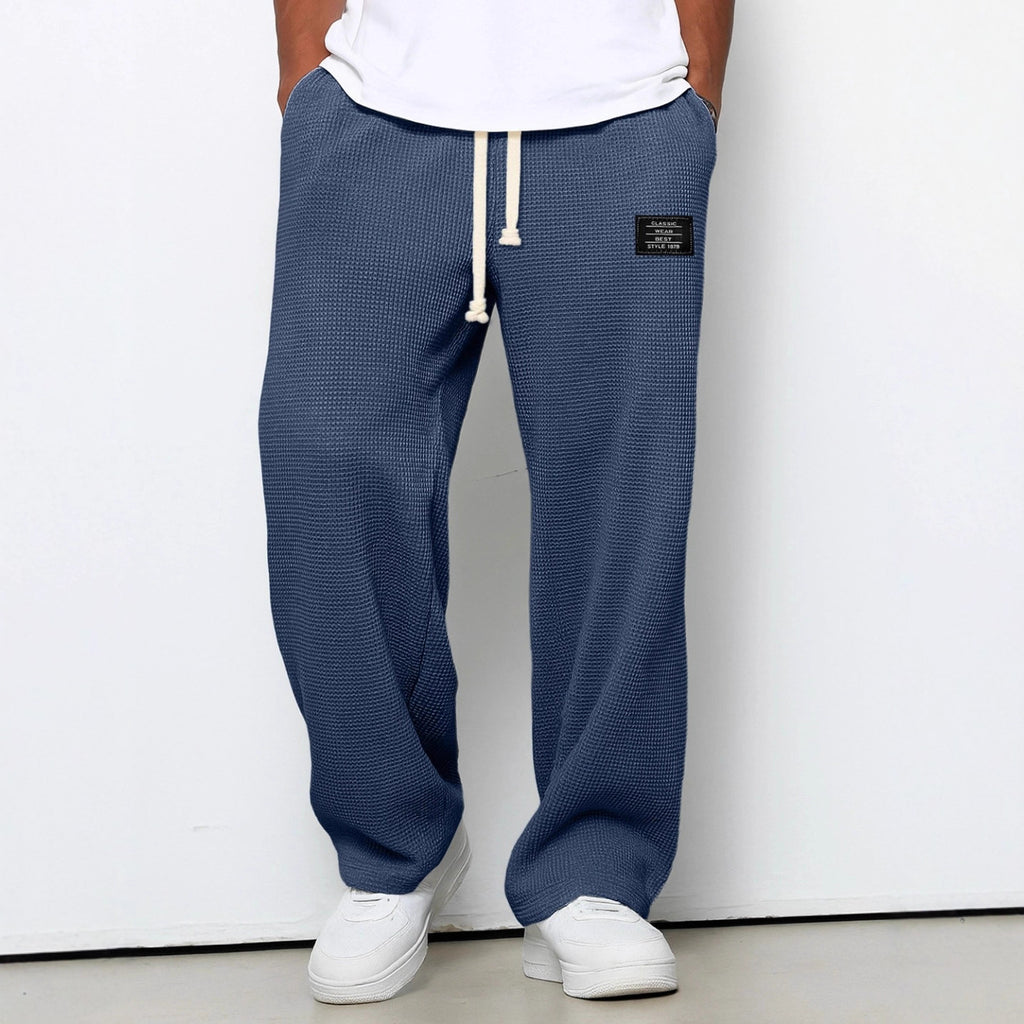 Waffle Straight Pants - Granted Quality 