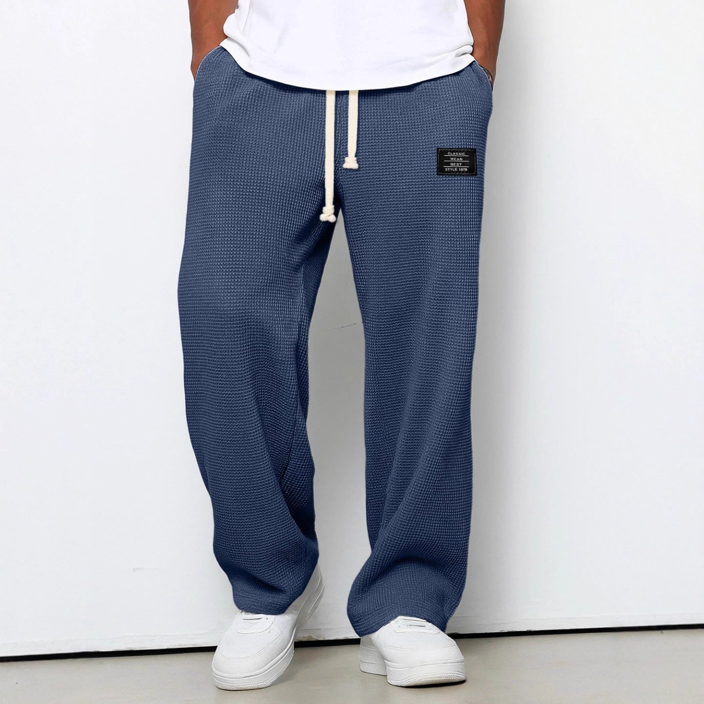 Waffle Straight Pants - Granted Quality 