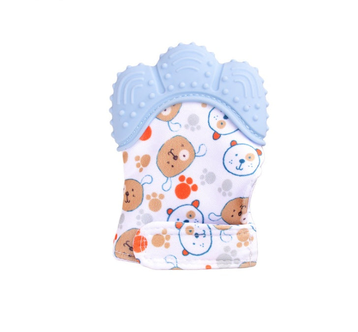 Anti-bite silicone molar gloves