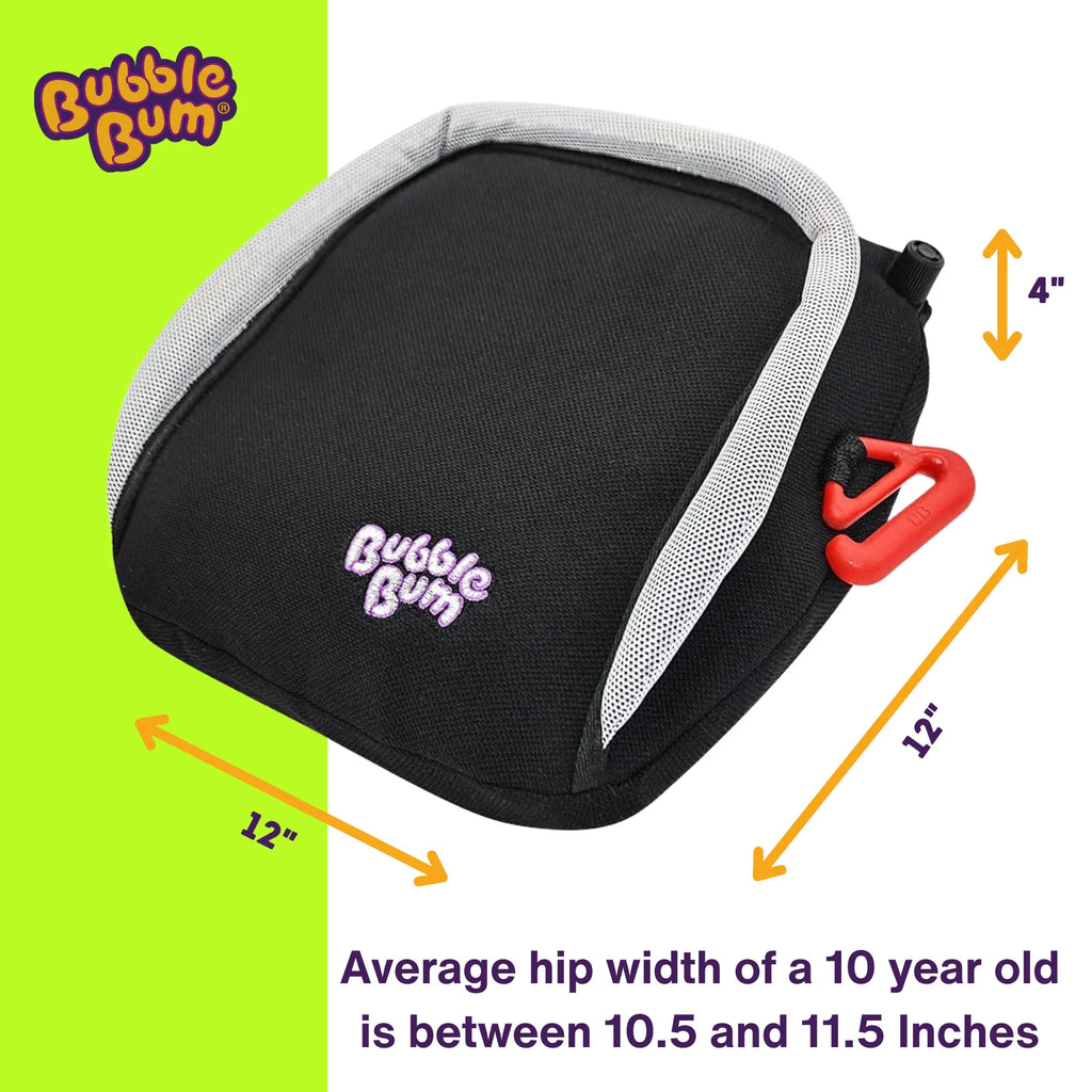 BubbleBum Inflatable Car Booster Seat - Travel Booster Seat - Black Style ✔️ - Granted Quality 
