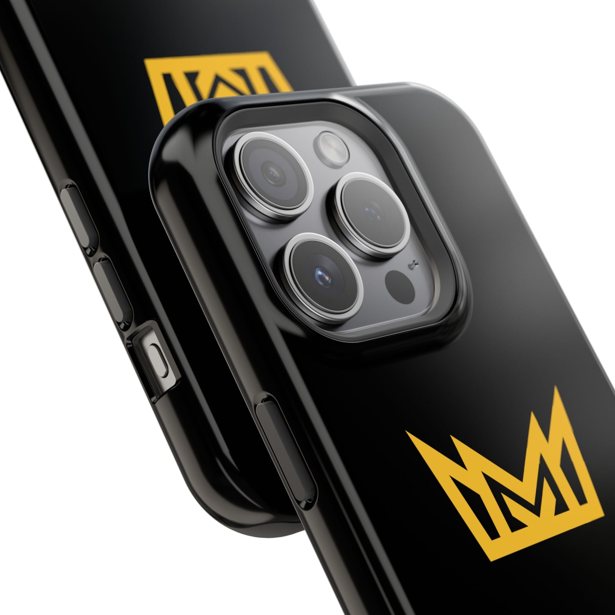 Granted Quality Phone Case — Yellow Crown Logo