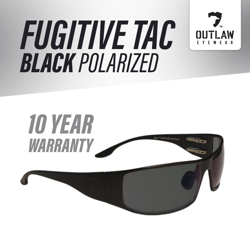 Fugitive TAC Black / Polarized - ANSI Z87.1-2015 - Granted Quality 