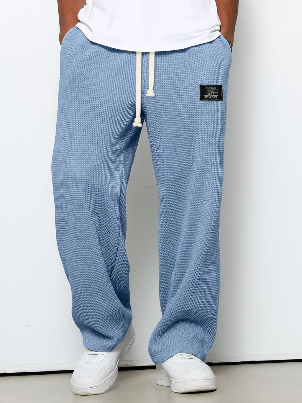 Waffle Straight Pants - Granted Quality 