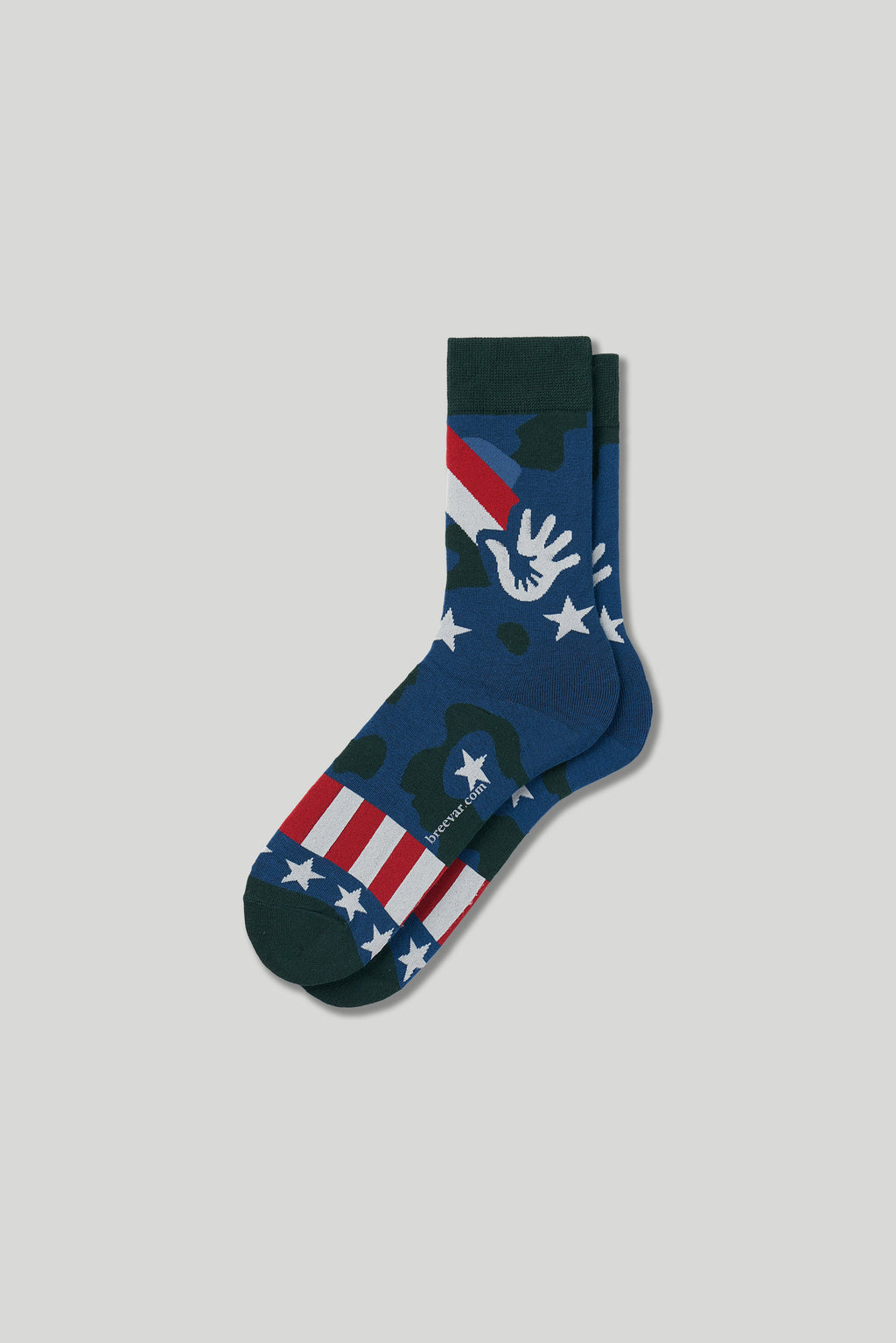 Collectible Art Inspired Crew Socks - Granted Quality 