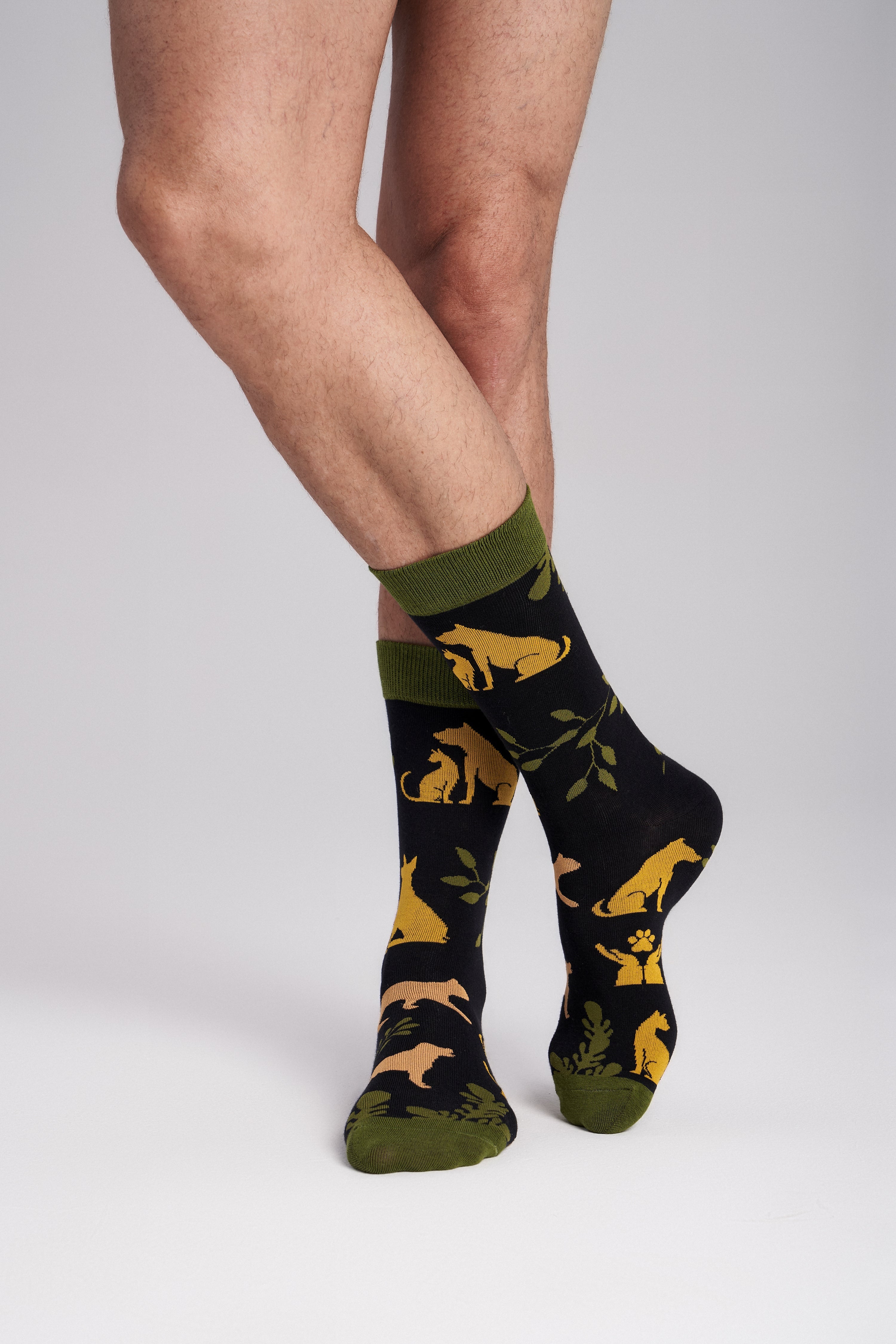 Collectible Art Inspired Crew Socks - Granted Quality 