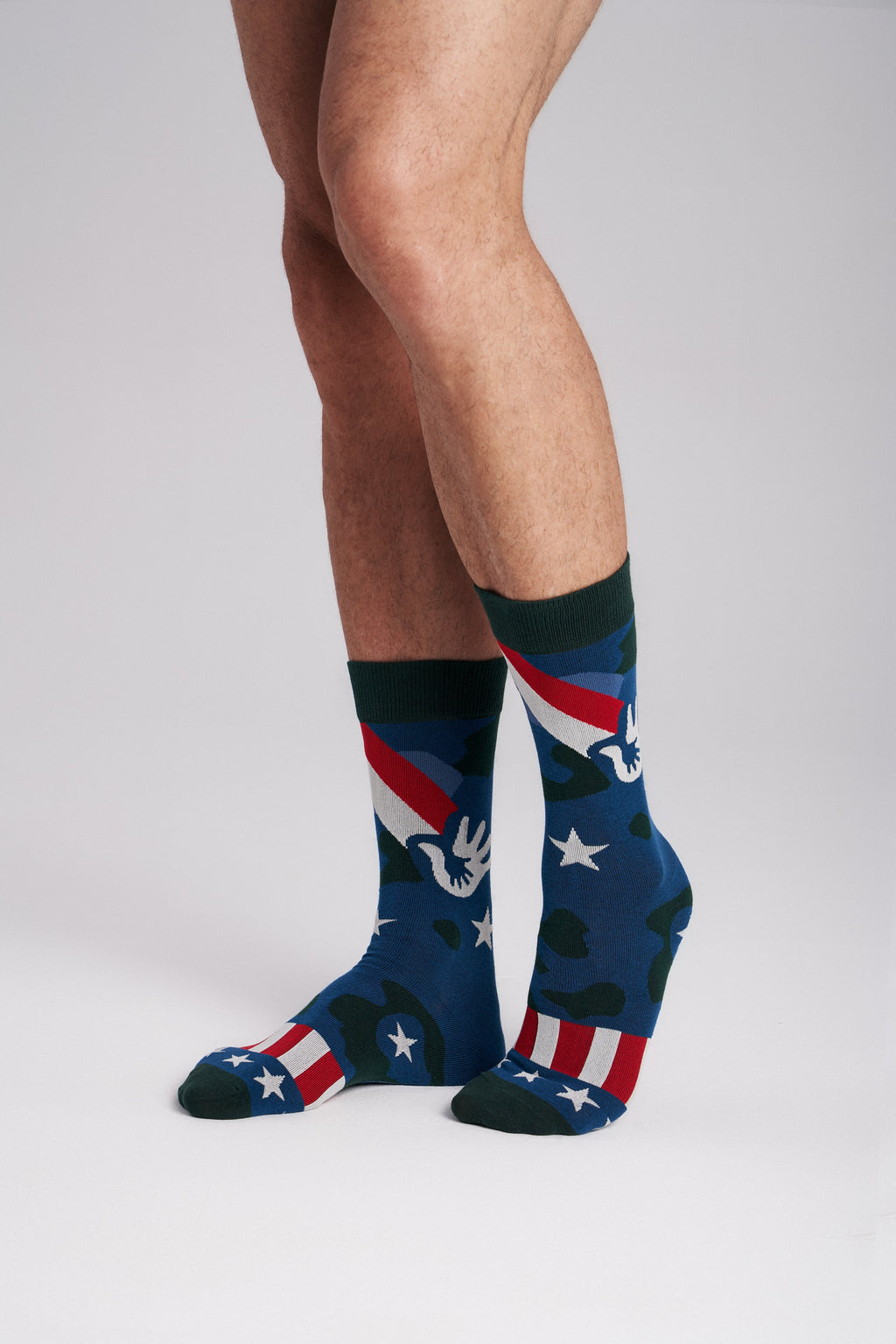 Collectible Art Inspired Crew Socks - Granted Quality 