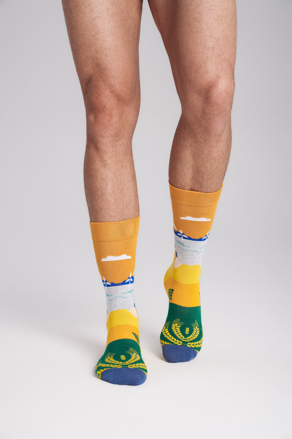 Collectible Art Inspired Crew Socks - Granted Quality 