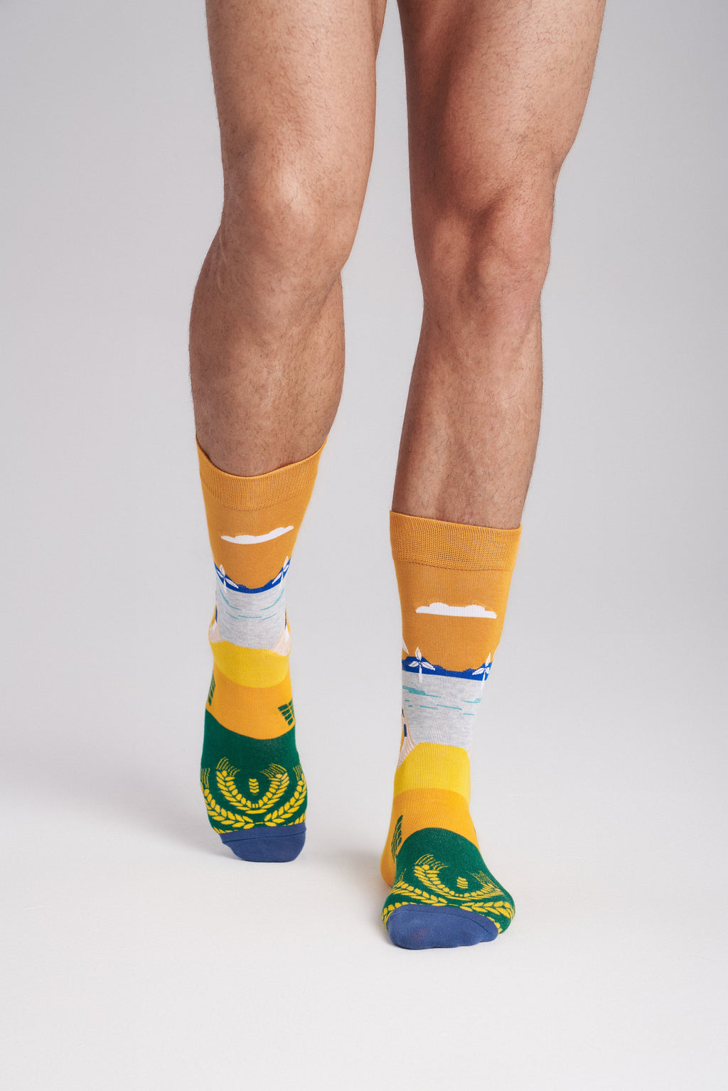 Collectible Art Inspired Crew Socks - Granted Quality 