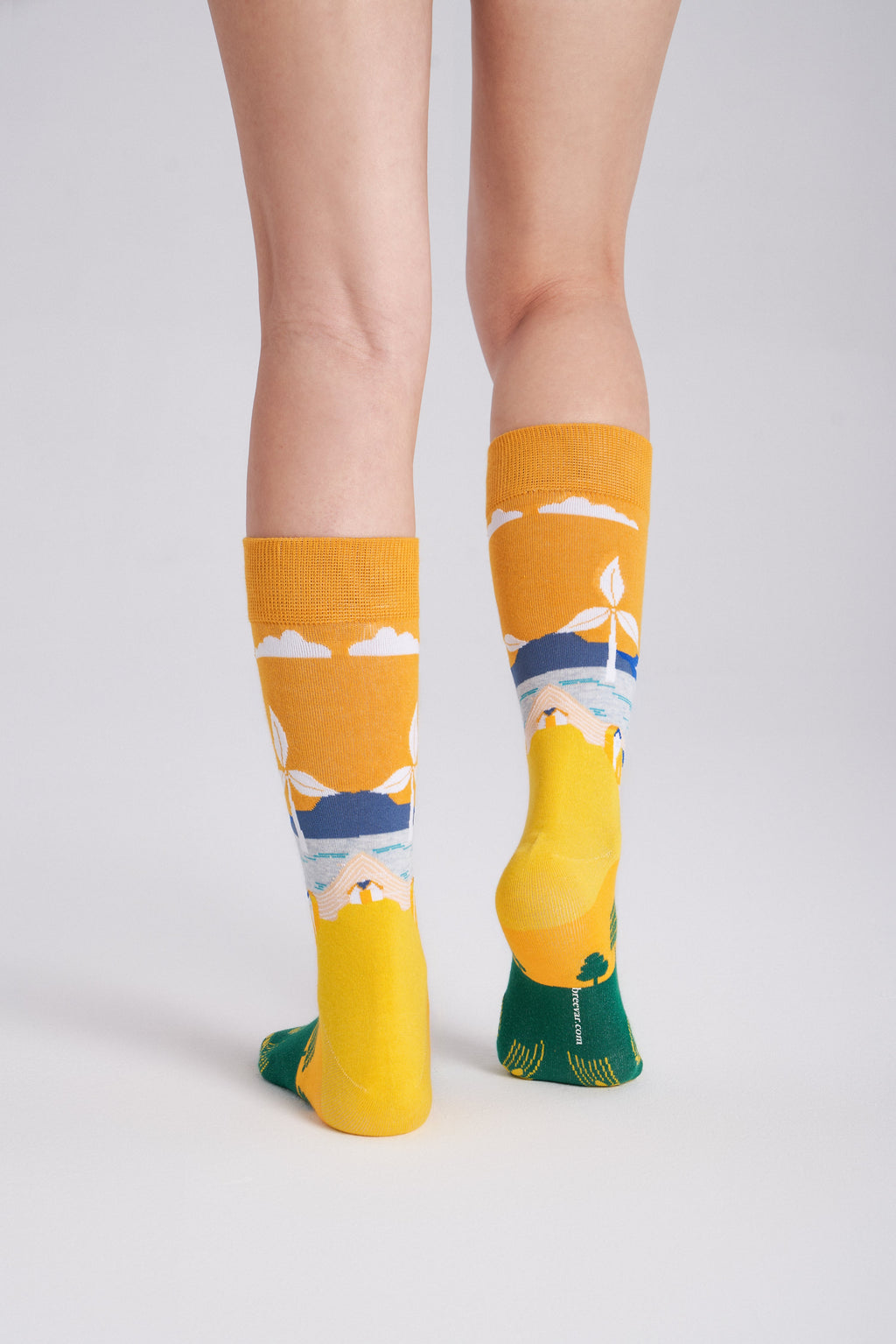 Collectible Art Inspired Crew Socks - Granted Quality 