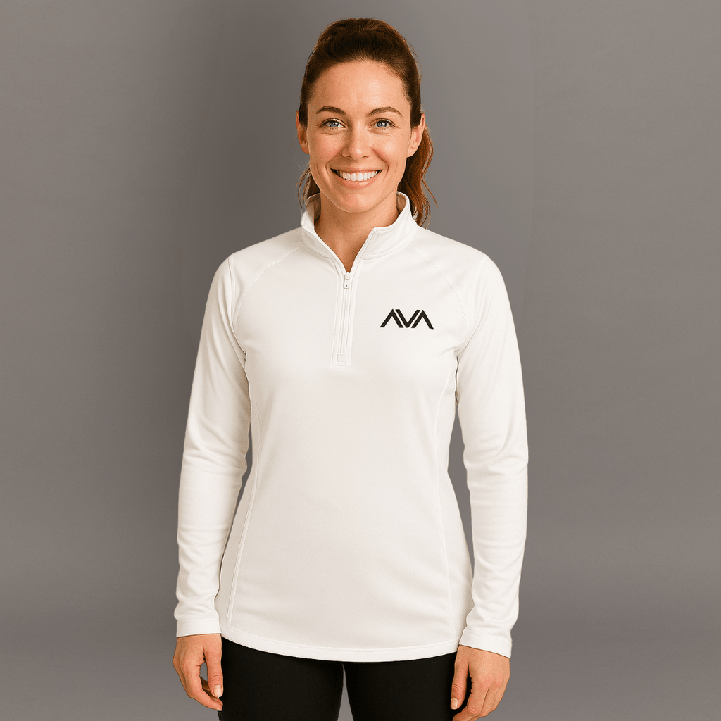 AE Ladies Performance Quarter-Zip Pullover - Granted Quality 
