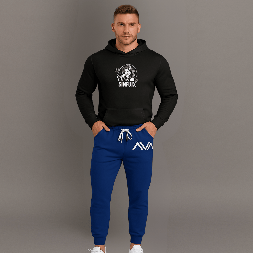 UA Blue Athletic Joggers - Unisex - Granted Quality 