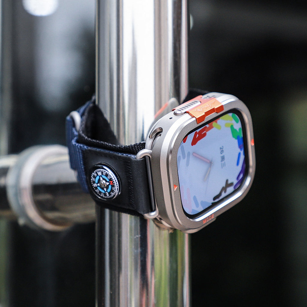 Apple Watch Zinc Alloy Electroplated Protective Case