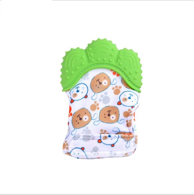 Anti-bite silicone molar gloves