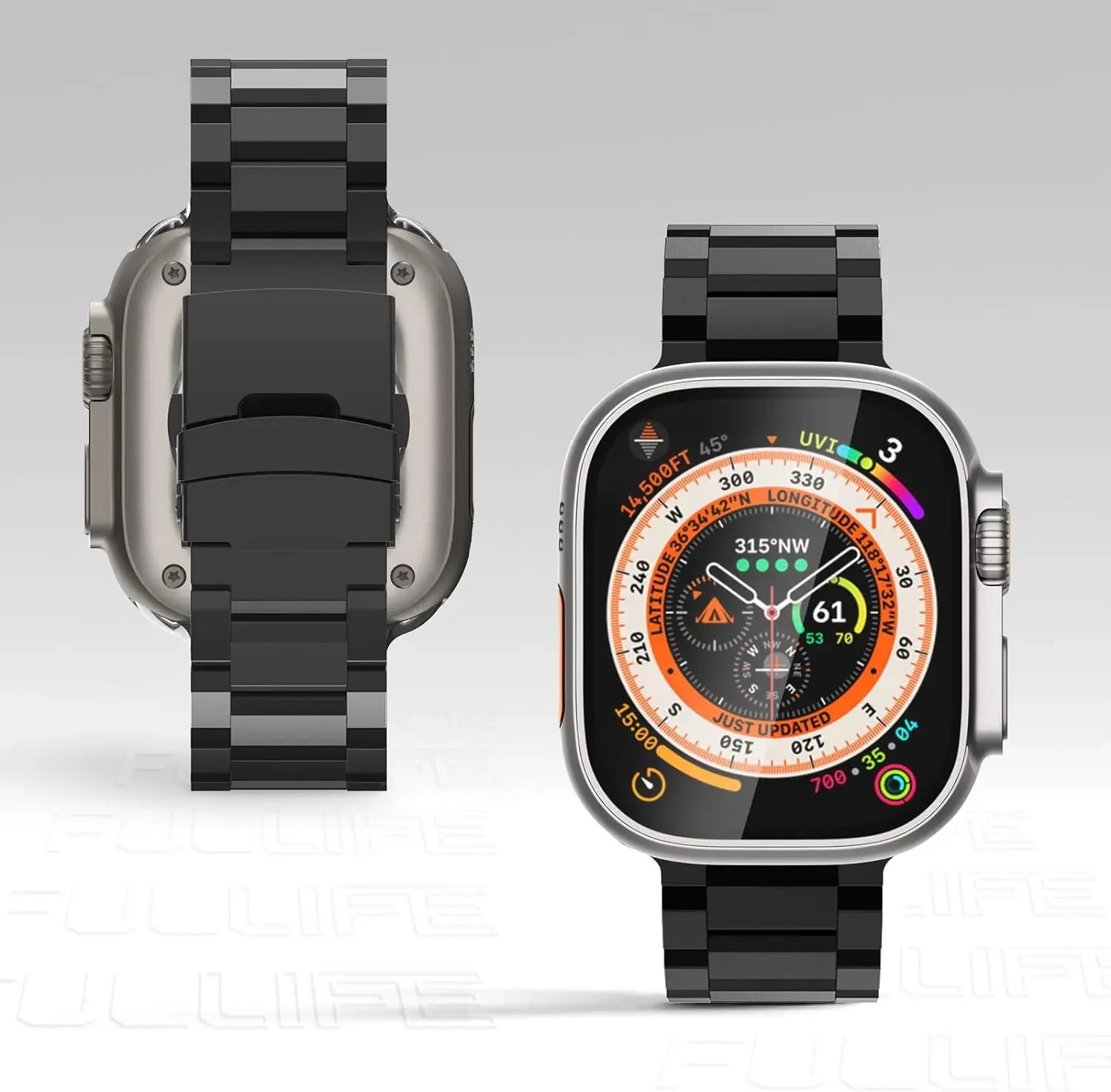 Titanium Metal Watchband For Apple Watch