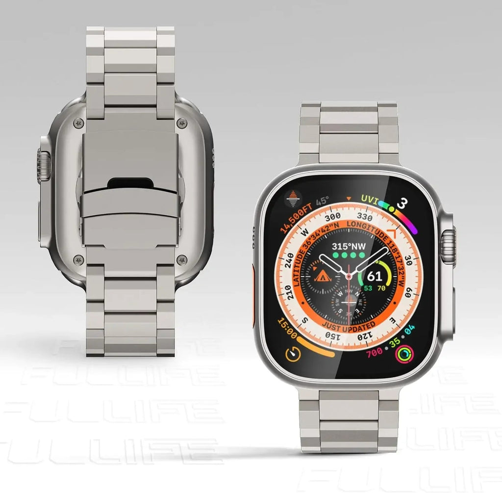 Titanium Metal Watchband For Apple Watch