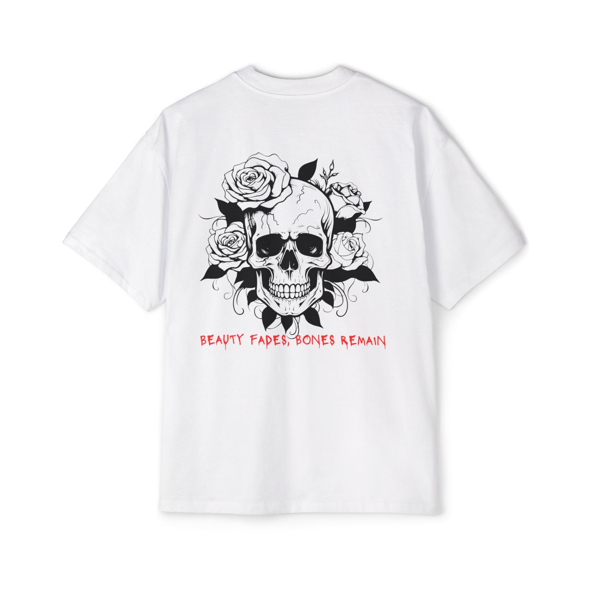 EA Men's Oversized Skull & Roses Tee - Granted Quality 