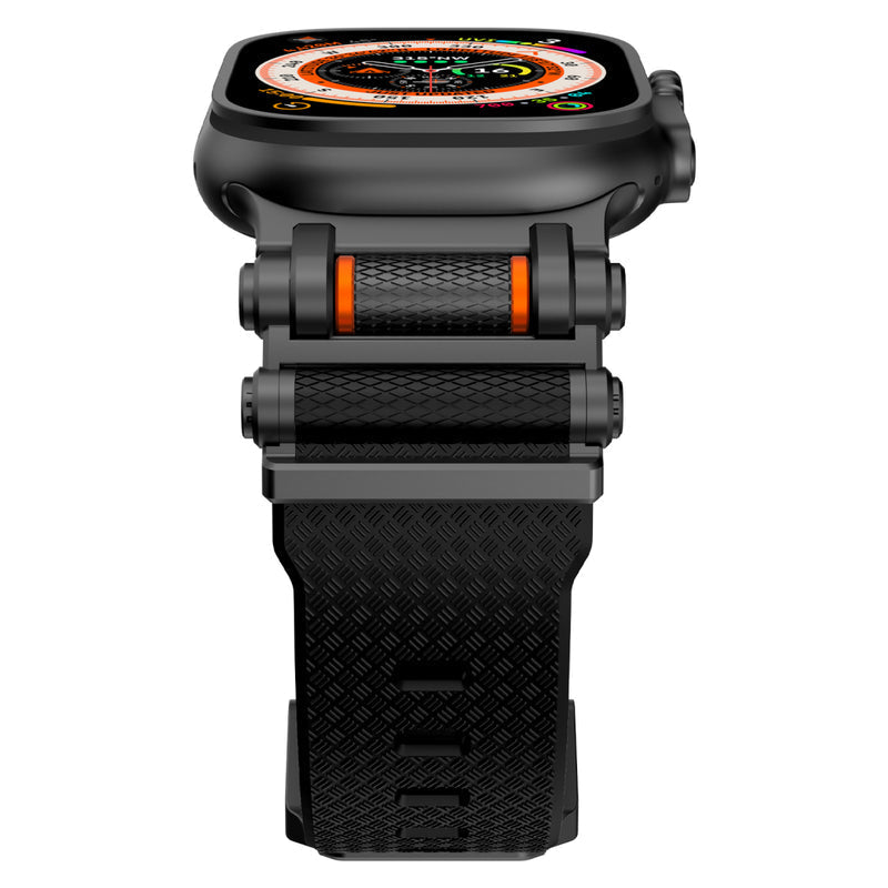 Tactical Destiny Gear Rotating Silicone Band For Apple Watch