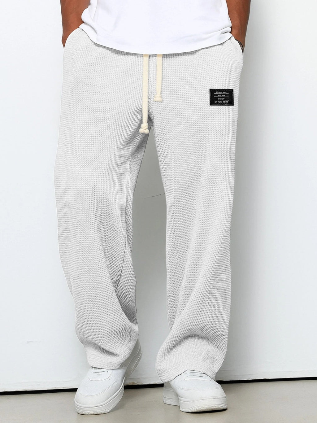 Waffle Straight Pants - Granted Quality 