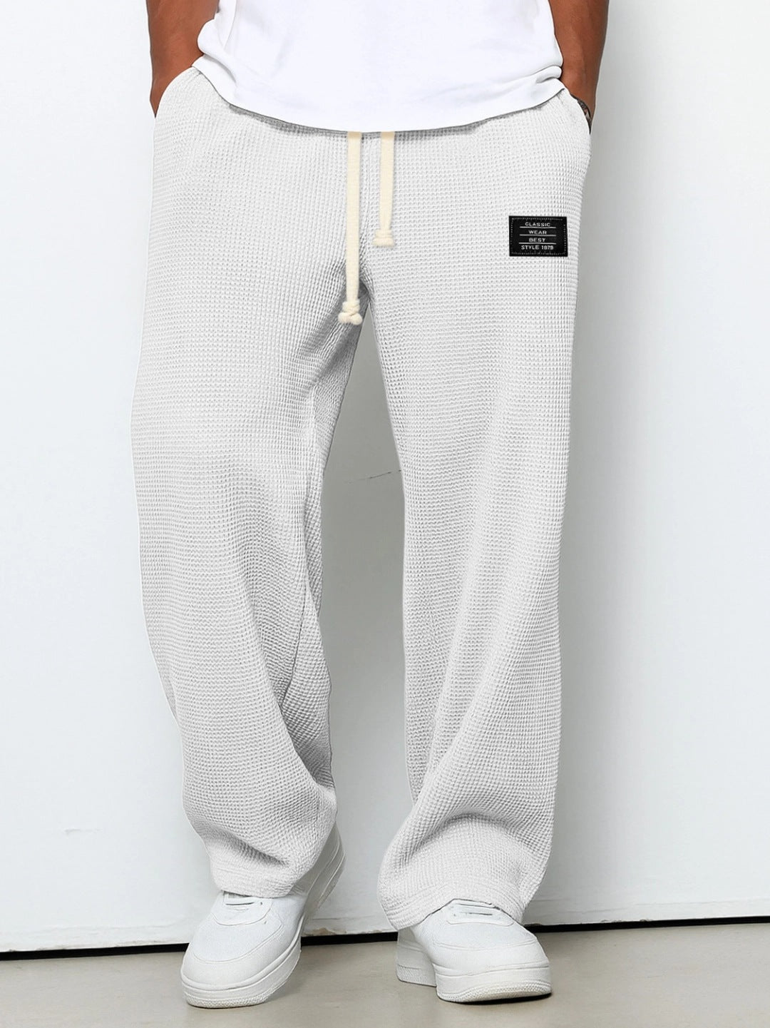 Waffle Straight Pants - Granted Quality 
