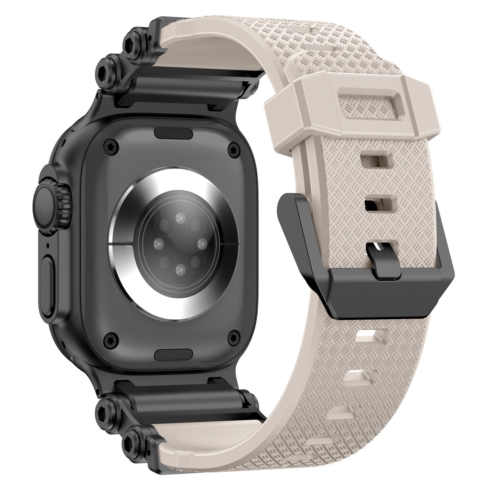 Tactical Destiny Gear Rotating Silicone Band For Apple Watch