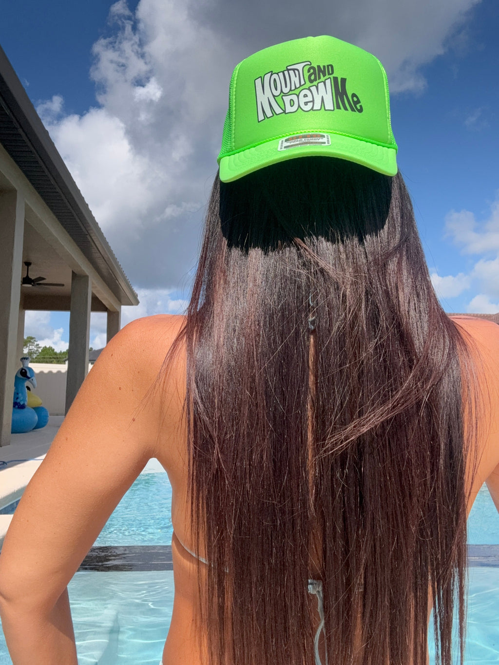 Mount and Dew Me Trucker Hat - Granted Quality 
