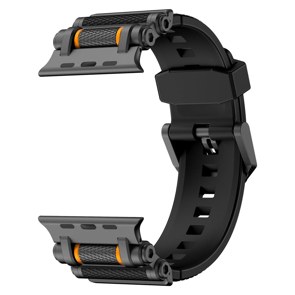 Tactical Destiny Gear Rotating Silicone Band For Apple Watch