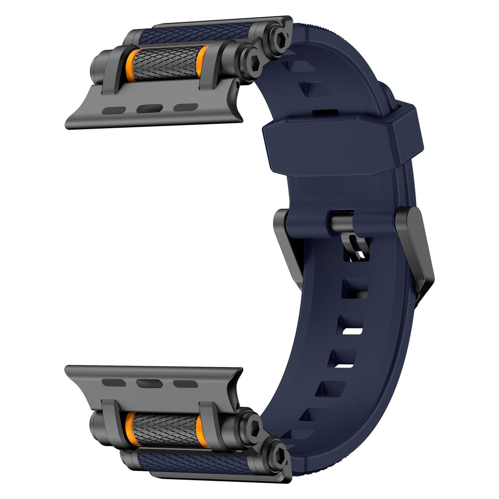 Tactical Destiny Gear Rotating Silicone Band For Apple Watch