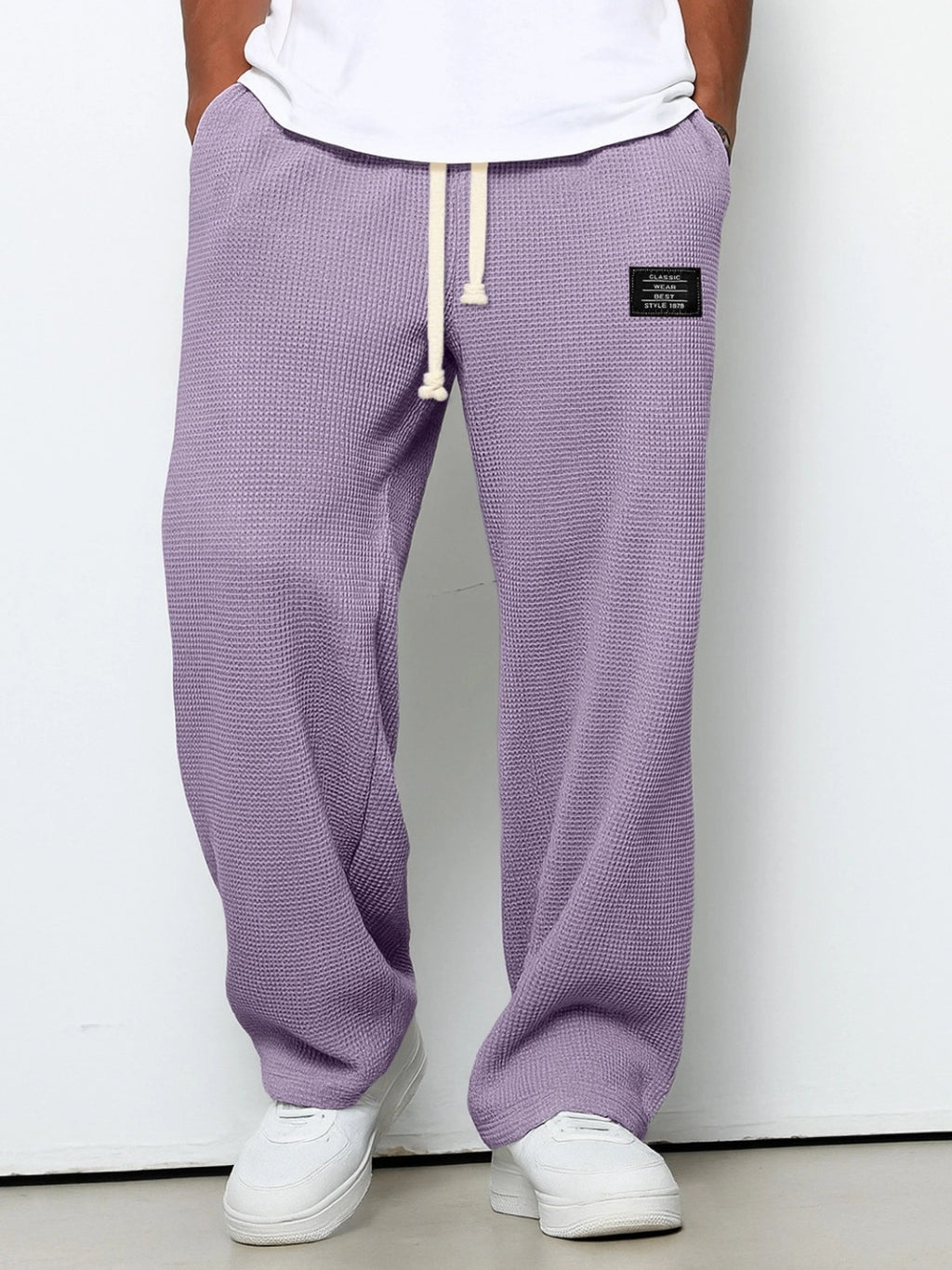 Waffle Straight Pants - Granted Quality 