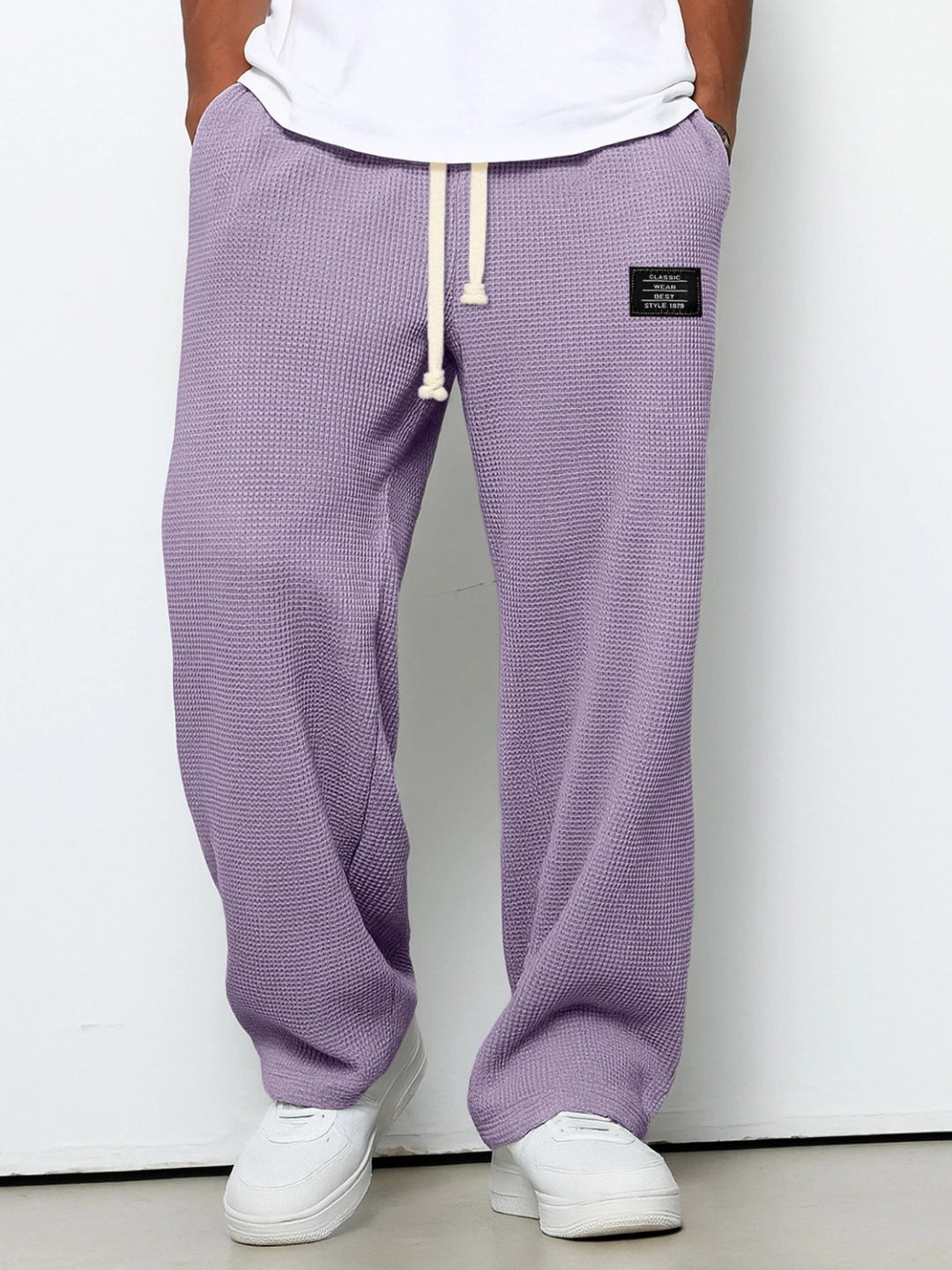 Waffle Straight Pants - Granted Quality 