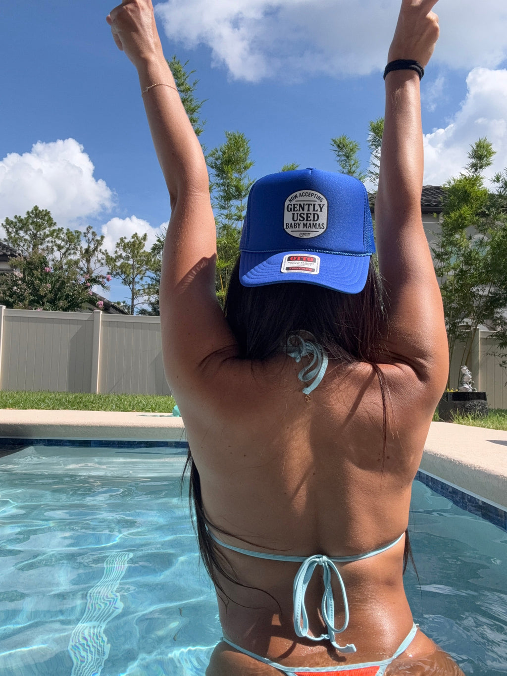 Now Accepting Gently Used Baby Mamas Trucker Hat - Granted Quality 