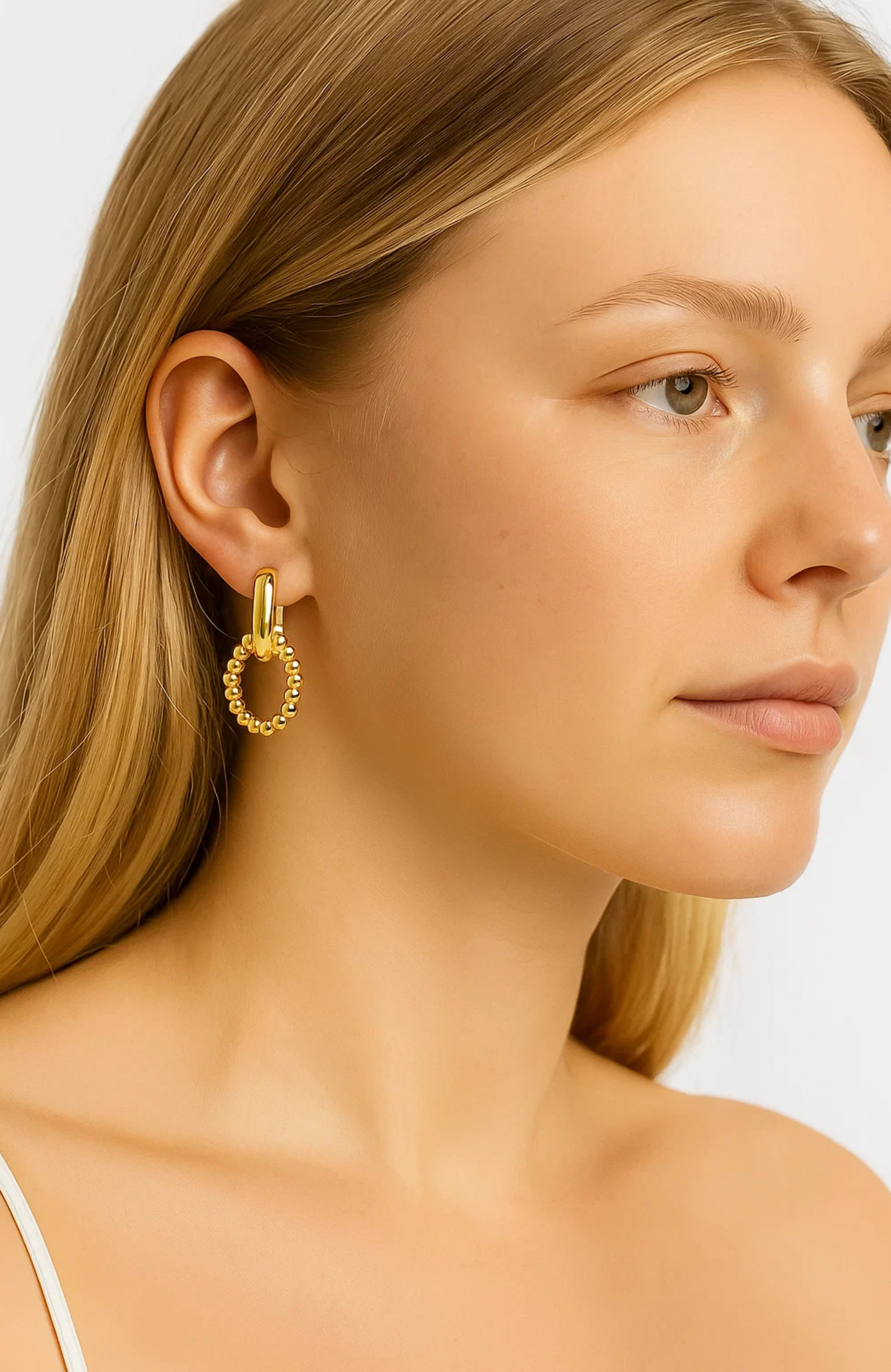 Elegant Link Drop Earrings - Granted Quality 