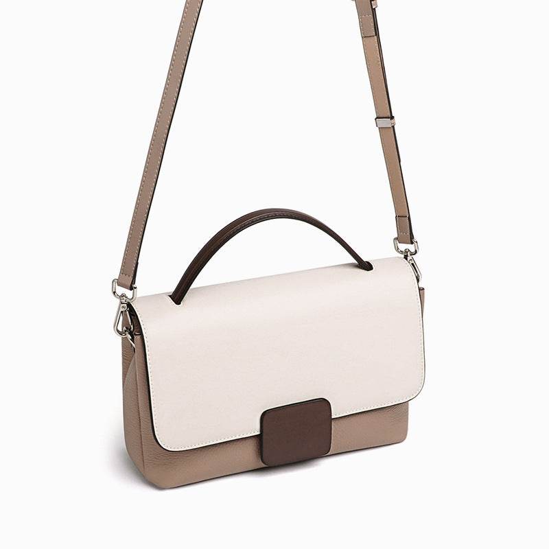 Leather Messenger All-match Handbag