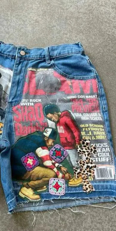 Reconstructed Canvas Shorts