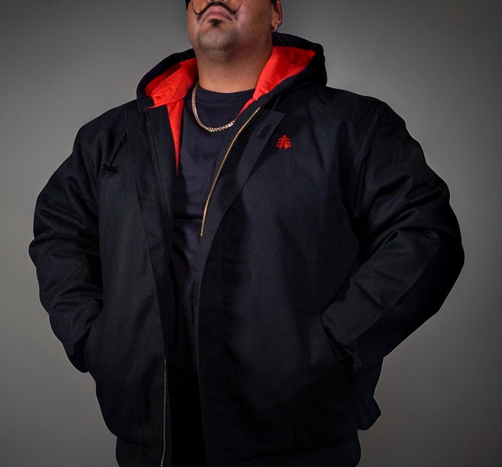 Black Insulated CAT3 Jacket - Granted Quality 