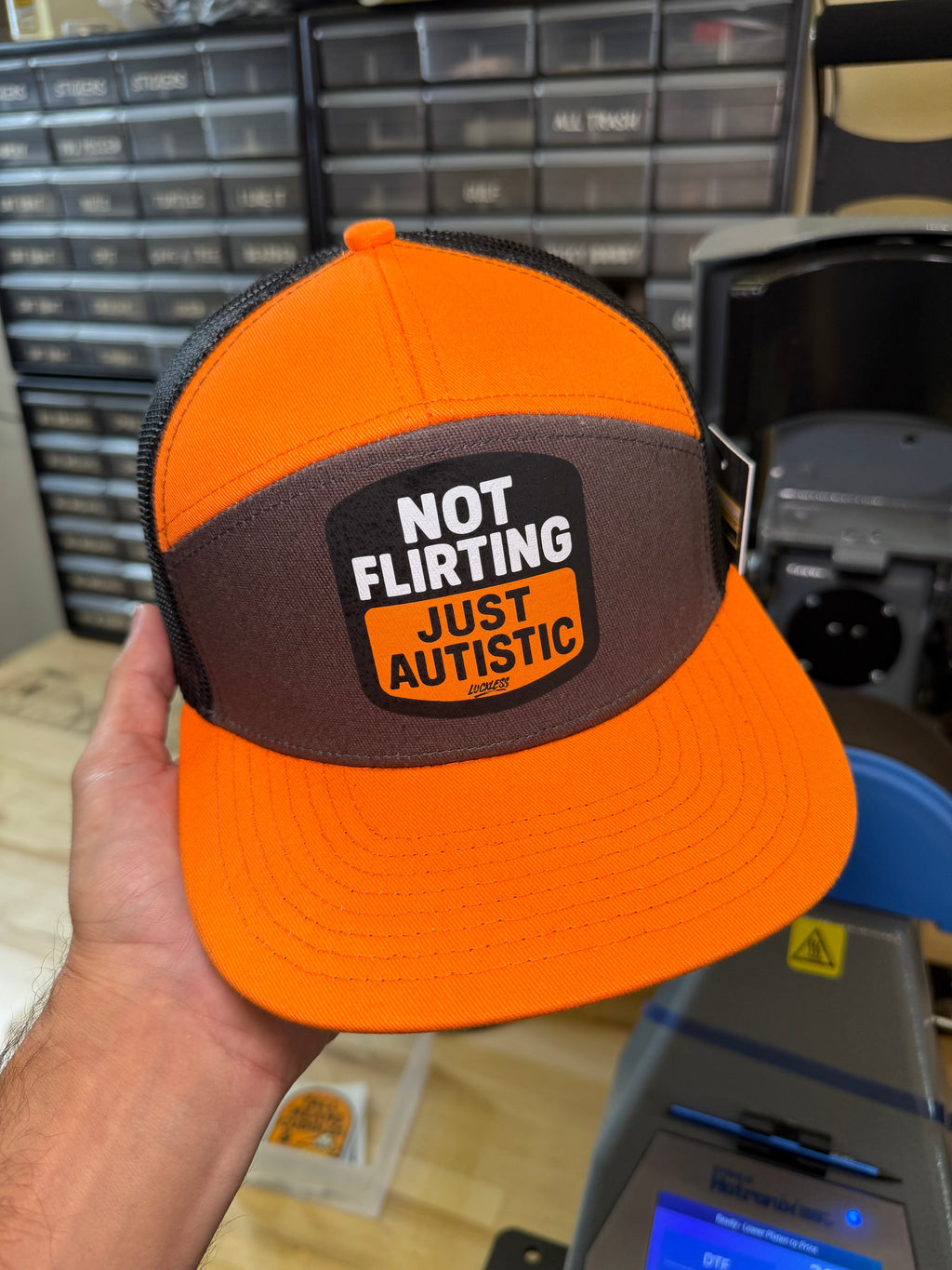 Not Flirting Hat - Granted Quality 