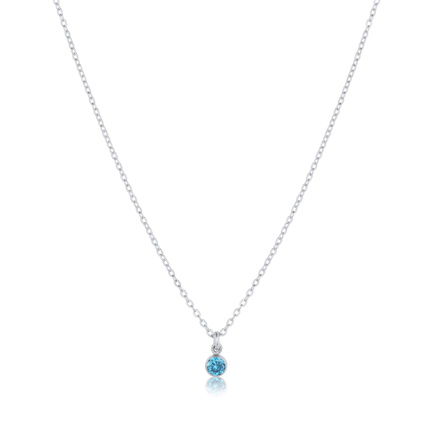 Birthstone Charm Necklace