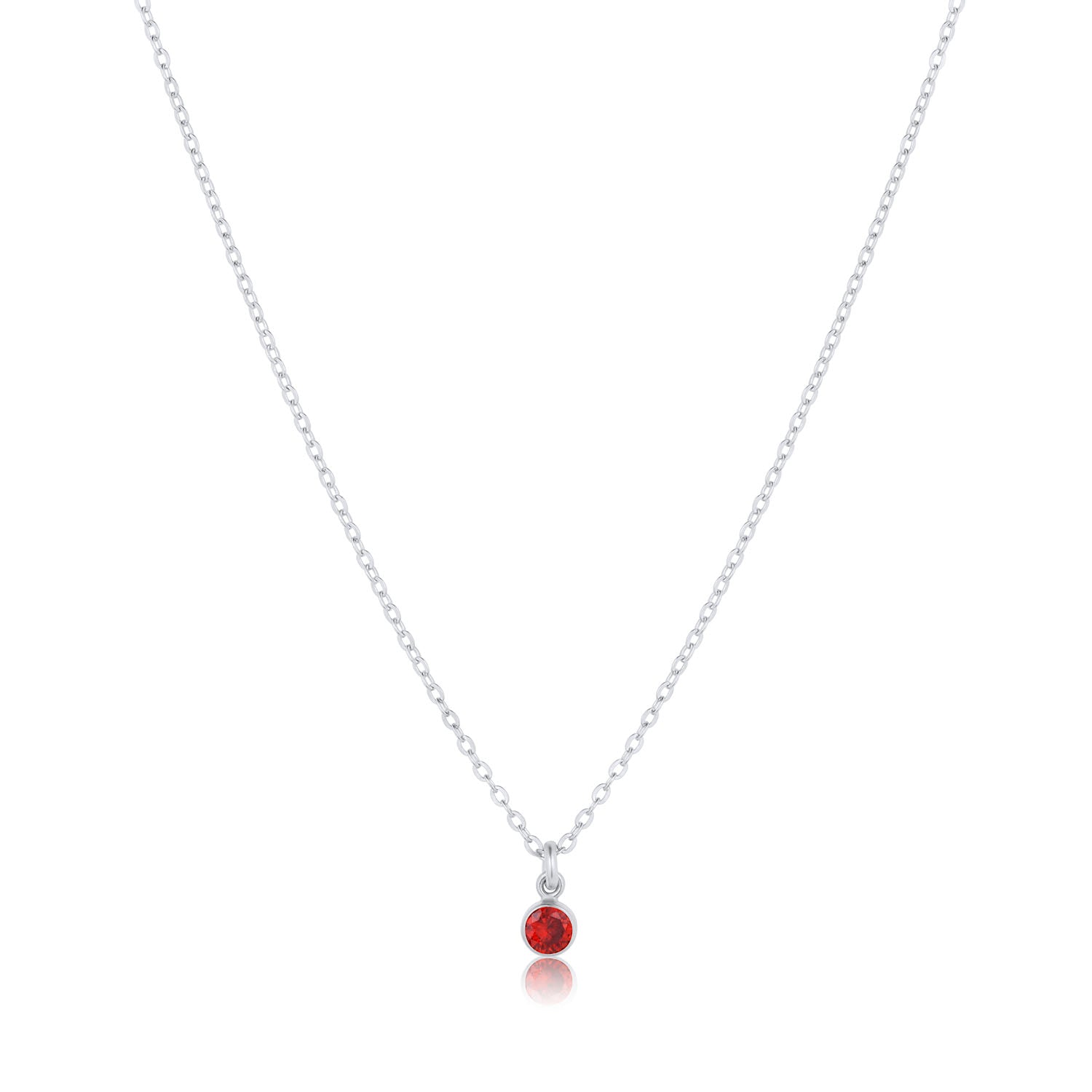 Birthstone Charm Necklace