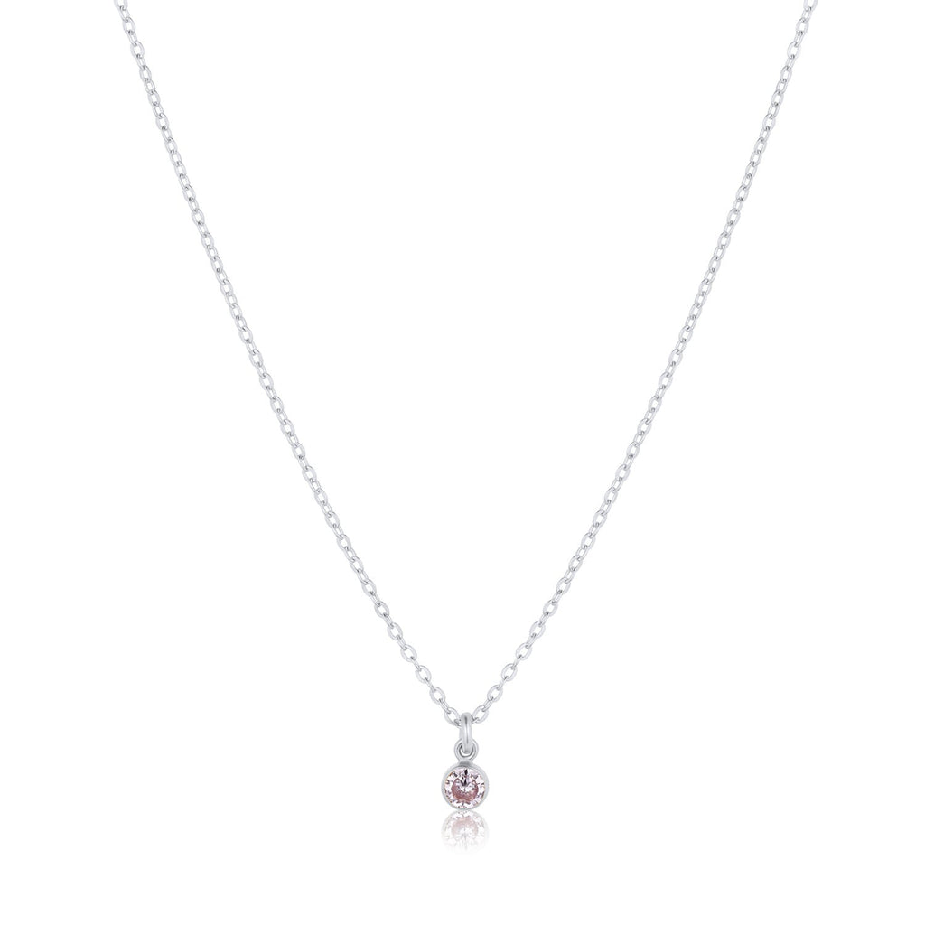 Birthstone Charm Necklace - Granted Quality 