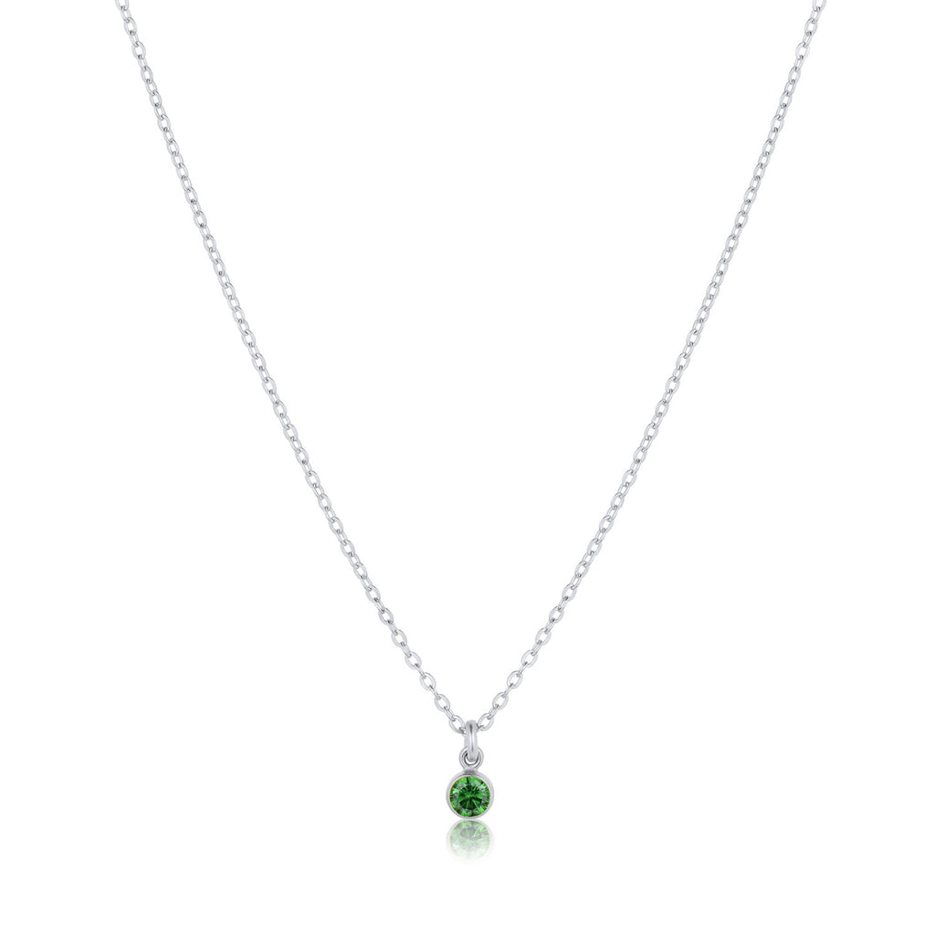 Birthstone Charm Necklace - Granted Quality 
