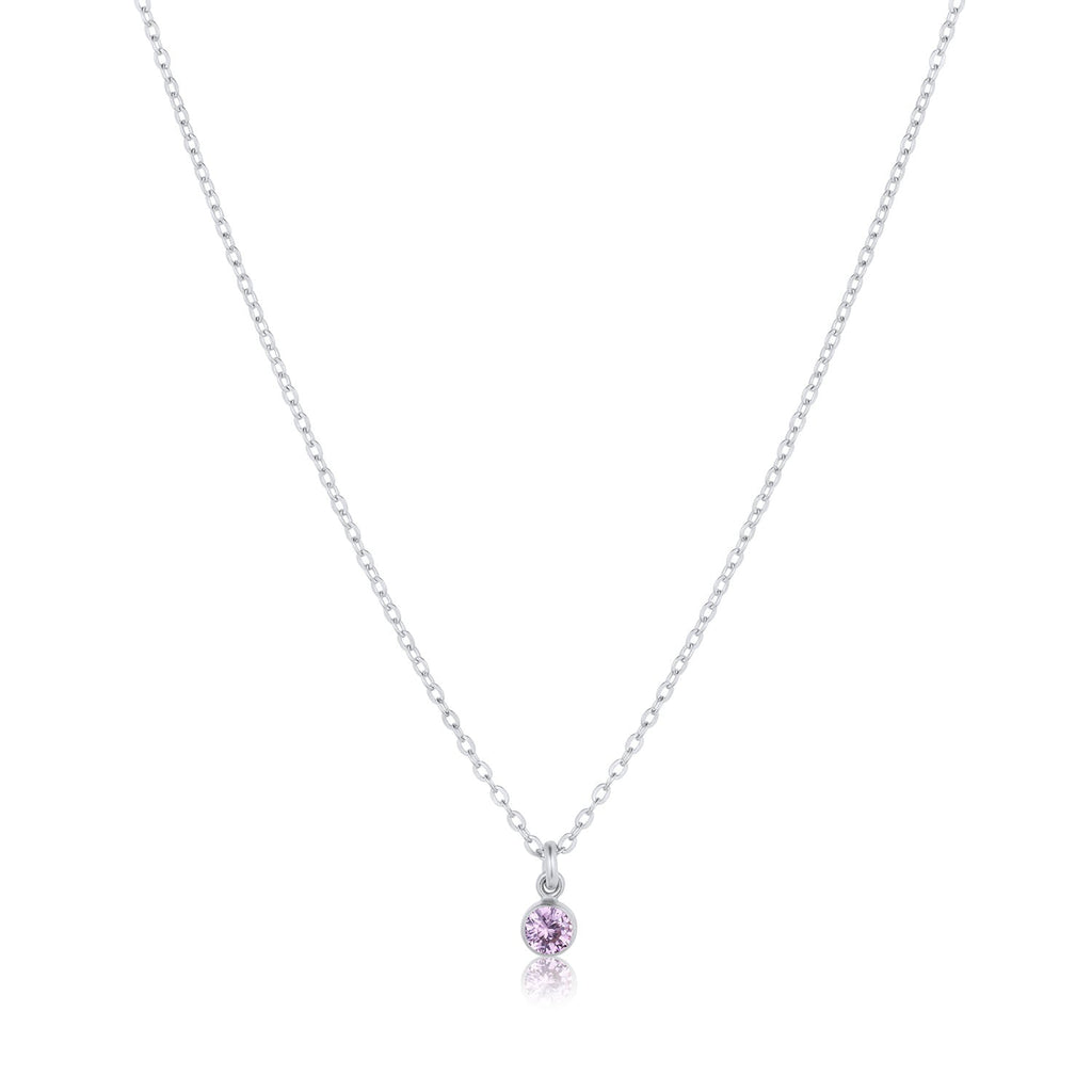 Birthstone Charm Necklace - Granted Quality 